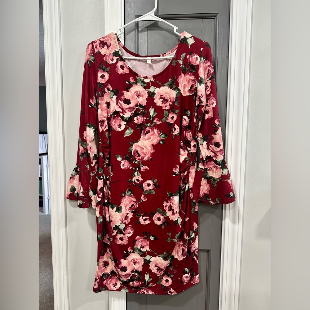 Pinkblush Floral Maternity Dress